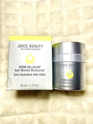 JUICE BEAUTY Stem Cellular Anti-Wrinkle Moisturizer 50ml/1.7 Fl Oz Full Sz New • $36