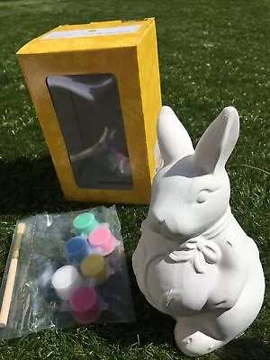 Paint Your Own Rabbit Easter Ceramic Money Box Piggy Bank Gift - Brand New • £6.60