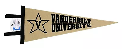 Vanderbilt Commodores Wool Pennant By Collegiate Pacific-6x15-NWT • $10.99