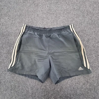 $13.39 • Buy Adidas Shorts Mens XLARGE Grey Sport Gym Football Basketball Activewear Size XL