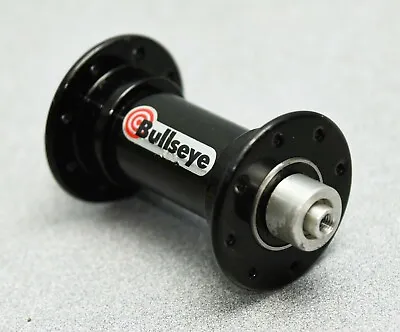 NOS Bullseye Front Hub 9 X 100mm 16 Hole Black New Track Road 16h Vintage • $99.99