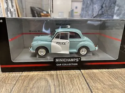 £79 • Buy Minichamps 1:18 Morris Minor Police 064263