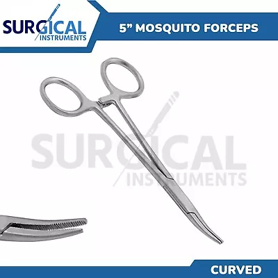 Mosquito Forceps Curved 5  Surgical Dental Instruments German Grade • $6.99