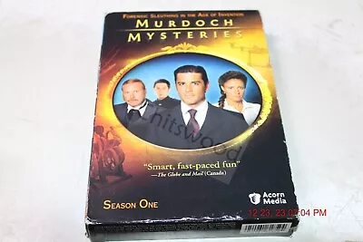 Murdoch Mysteries - Season One (DVD 2009 4-Disc Set) NEW SEALED • $8.99