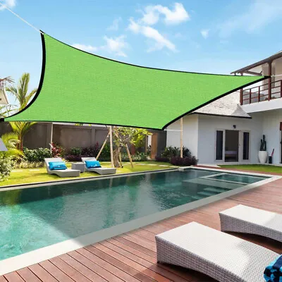 3x6m Sunshade Net ShadingGreenhouse Cover Mesh Fence Screen Garden Sun Shed • $22.99