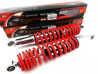 HONDA CR125M ELSINORE 365mm JBS RED/CHROME SHOCK ABSORBERS EYE TO EYE • $114.49