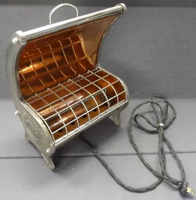 Radia Portable Electric Heater FW Shepler Stove Co VTG 600W Retro Pittsburg PA • $203.98