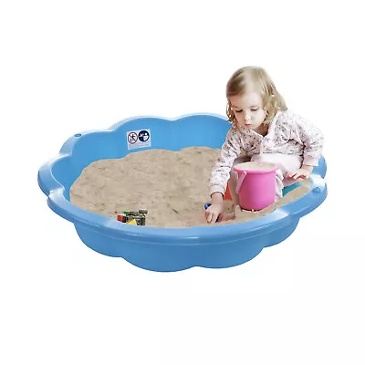 Sand Pit Paddling Pool Blue Plastic Outdoor Garden Kids Childrens Toy Play Water • £19.99