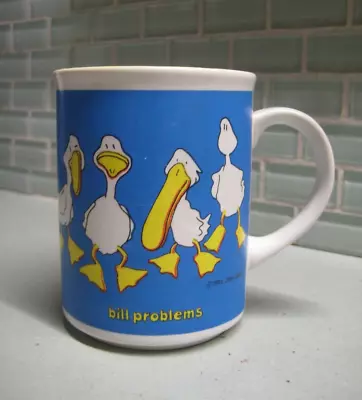 Ducktales Enesco Vintage 1985 John Baron Duck Coffee Cup Mug  BILL PROBLEMS  • $9.99