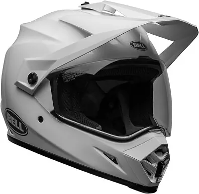 Bell MX-9 Adventure MIPS Dual-Sport DOT Motorcycle Helmet - White - XL • $229.95