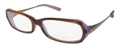 New Paul Smith 404 Eyewear Full-rim Japan Womens Designer Brown Syclv 54-16-135 • $24.95