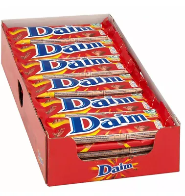 DAIM Bars 36 X 26g Chocolate Bars . Full Box. Free Postage • £23.99