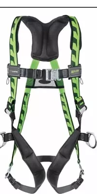 Honeywell Miller AC-TB/4XLGN Full Body Harness AirCore 4XL Green Quick-Connect • $149.99