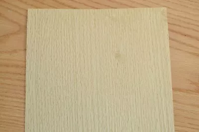 Bleached Red Oak Wood Veneer Sheet 8 X 17 Inches 1/42nd Thick         L2308-02 • $6.99