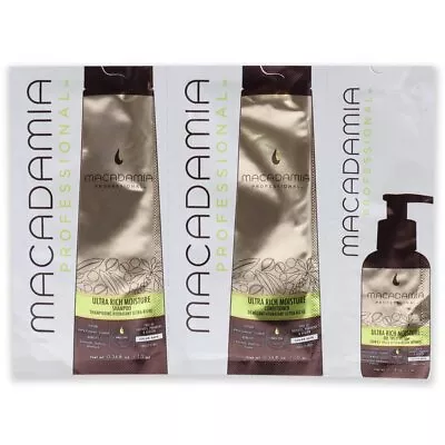 Macadamia Oil Professional Ultra Rich Moisture Set 0.34Oz Shampoo 0.34Oz • $13.64