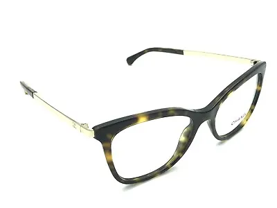 CHANEL 3365 C.714 Women's Tortoise Gold Square Eyeglasses 52-17 140 NEW Rare • $674.42