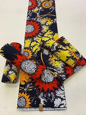 Elegant & Stunning African  Ankara  Wax Print100% Cotton Sell By 6 Yards • $30