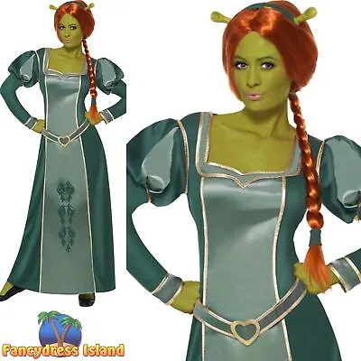 £69.59 • Buy Smiffys Official Licensed Shrek Fiona Adults Fancy Dress Costume