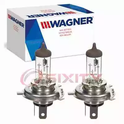 2 Pc Wagner High & Low Beam Headlight Bulbs For 1999-2002 Daewoo Nubira Lk • $13.80