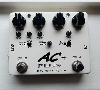 Xotic Effects AC Plus Overdrive Pedal • £100