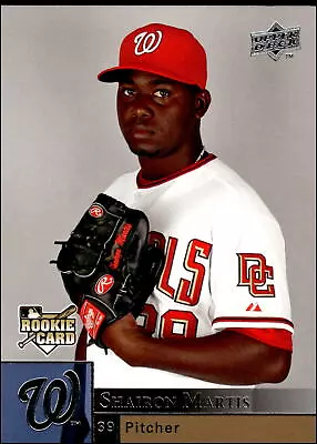 2009 Upper Deck #947 Shairon Martis   Rookie Washington Nationals • $1.50