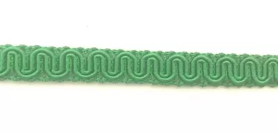 15mm Gimp Braid Emerald C64 Rayon Trim Price Per 1 Meter Length Upholstery Craft • $3.50