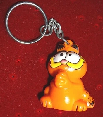 £5.99 • Buy GARFIELD ~ Praying ~ Figure ~ Vintage ~ KEYRING