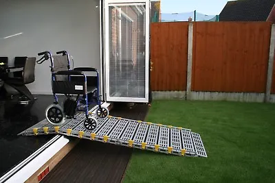 Roll A Ramp Roll-a-Ramp   Wheelchair Ramp  Rollaramp Van Loading Access Ramp • £780