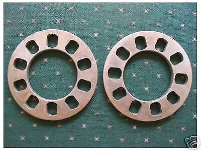 Wheel Spacers 5 Lug 1/2  Thick 4 1/2 - 5  New 2 Pcs • $18.89