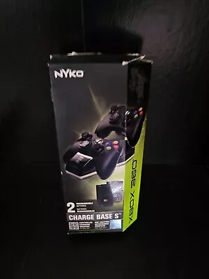 Nyko Charge Base For Microsoft Xbox 360  Console With Box See Pics Trl8#14 • $17.99