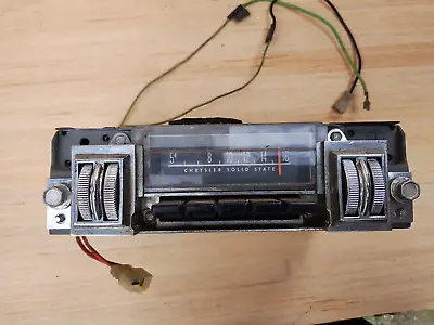 Am Radio 68 69 Charger Gtx Roadrunner Untested • $109