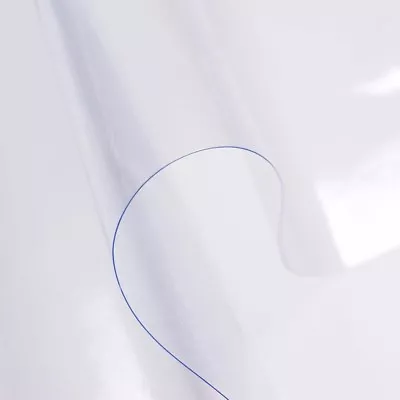 £1.49 • Buy Clear Transparent PVC Tablecloth Plastic Waterproof Vinyl Fabric Material