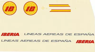 Travel Agency Model Decal Iberia (Scale & Aircraft Type Unknown) (READ) • $2.99