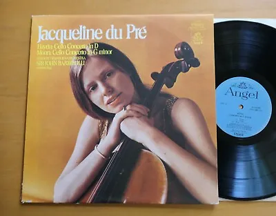 Jacqueline Du Pre Haydn Monn Cello Concerto Barbirolli Angel Stereo S 36580 EX • £25