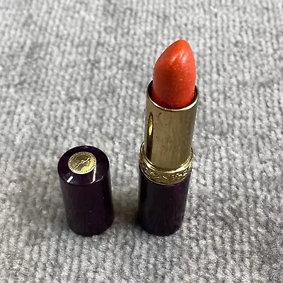 Vintage Revlon Lipstick Tube Holder Moon Drops Lipstick Creme Orange Flip 70 • $19.95