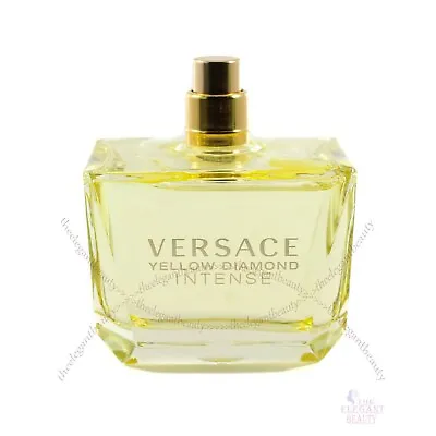 Versace Yellow Diamond Intense Tster 3.0oz Edp Spray For Women New&Unbox • $49.98