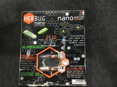 $25.81 • Buy HEX BUG Nano Micro Robotic Creatures Habitat Set 477-1929 Open Box