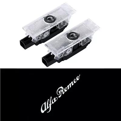 For Alfa Romeo Giulietta Stelvio Giulia Car Door LED Projector Welcome Light HD • $32.95