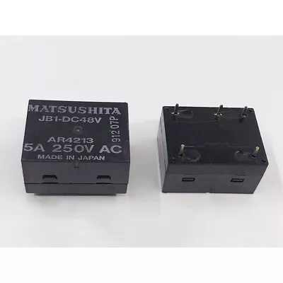 1pc MATSUSHITA JB1-DC48V Power Relay 48VDC 5Pin 5A 250VAC • $9.99