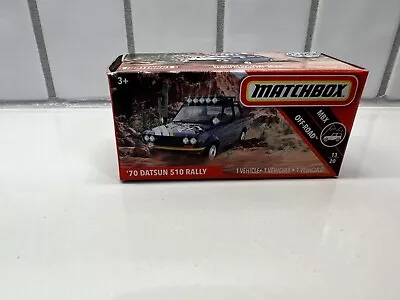 '70 Datsun 510 Rally * 2019 Matchbox POWER GRABS Case D * WG14 • $4