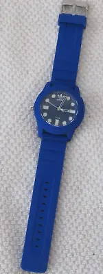 Adidas ADH3013 Blue Silicone Men's Quartz Watch NOS BUT Needs Battery • $25