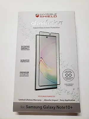 $8.49 • Buy ZAGG - InvisibleShield Hybrid Glass Screen Protector Samsung Galaxy Note10+ 5G