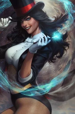 Zatanna Bring Down The House 1 Nm Artgerm Lau Foil Var  Dc Comics 6/25/24 Presal • $6.26