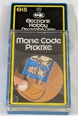OK Hobby Products Electronic Hobby Assembly Kits Morse Code Practice EK5 NIB New • $65.99