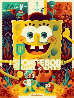 £17.94 • Buy 159125 The SpongeBob - Nickelodeon USA Classic Cartoons Wall Print Poster UK