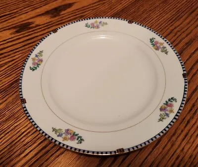 Noritake Sheridan Luncheon Plate!  Circa 1921.  Art Deco.  Excellent Cond. • $3
