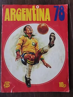 Complete World Cup Argentina 78 Football Card Album • £5.50