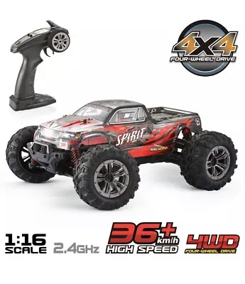 VATOS Remote Control Car High Speed Off Road RC Car 1:16 Scale 36km/h 4wd 2.4ghz • £49.99