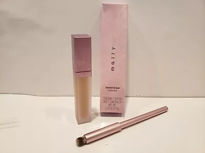 MALLY- Instant Erase Concealer - With Brush - Light - 0.25 Oz - NIB • $9.99