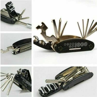 $18.55 • Buy Motorcycle Parts Socket Hex Wrench Screwdrivers Allen Key Kit Repair Tool New